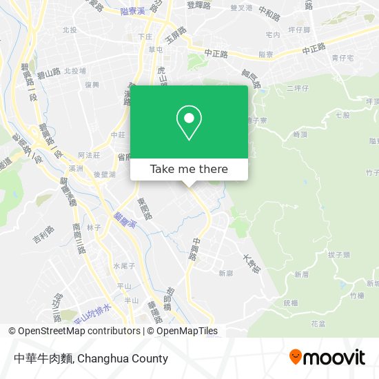 中華牛肉麵 map