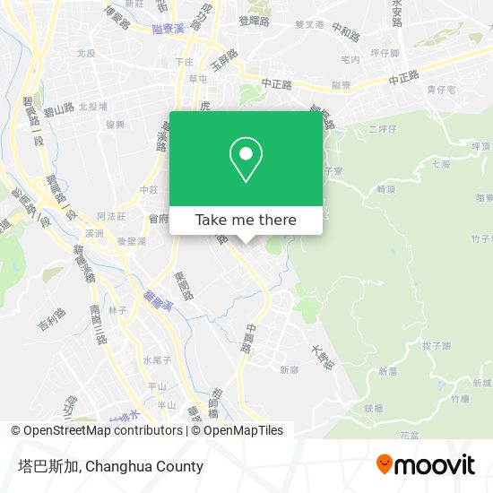 塔巴斯加地圖