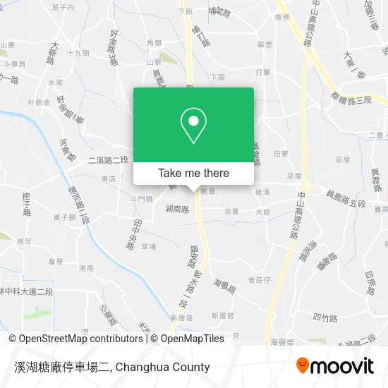 溪湖糖廠停車場二 map