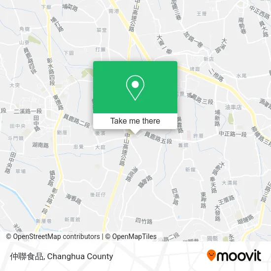 仲聯食品 map