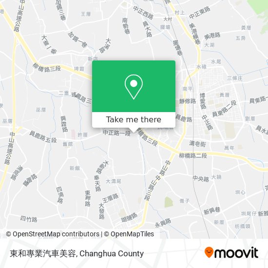 東和專業汽車美容 map