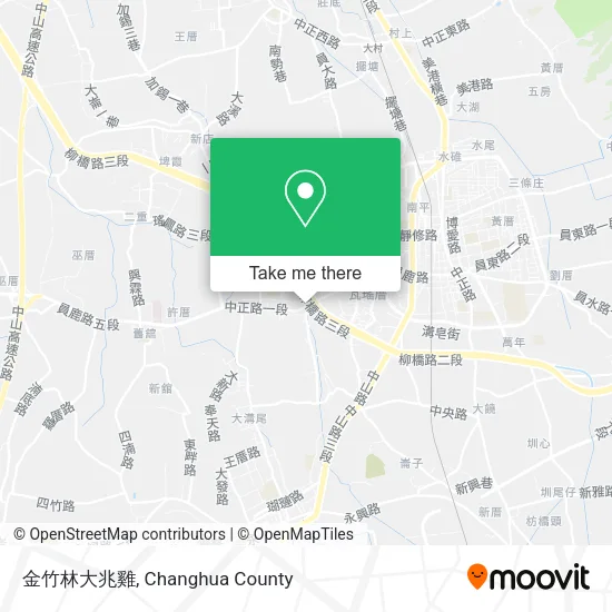 金竹林大兆雞地圖