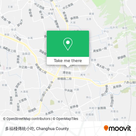 多福棧傳統小吃 map