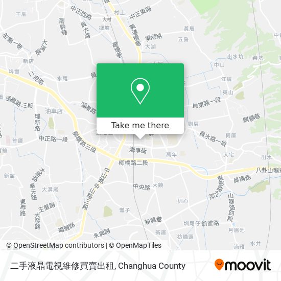 二手液晶電視維修買賣出租地圖
