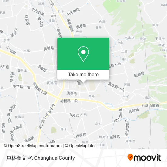 員林衡文宮地圖