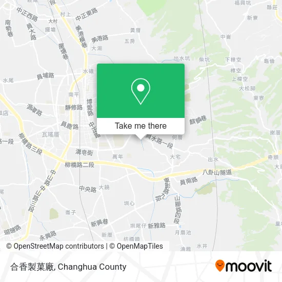 合香製菓廠 map