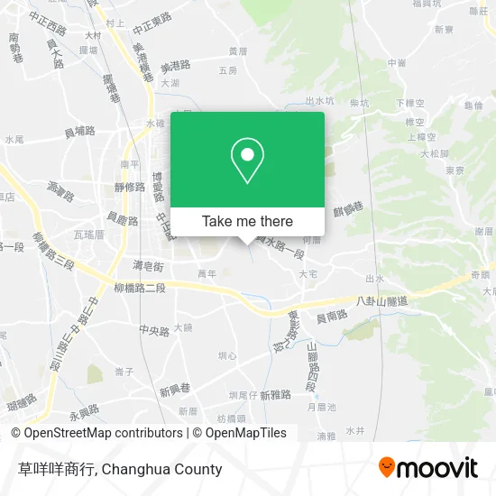 草咩咩商行地圖