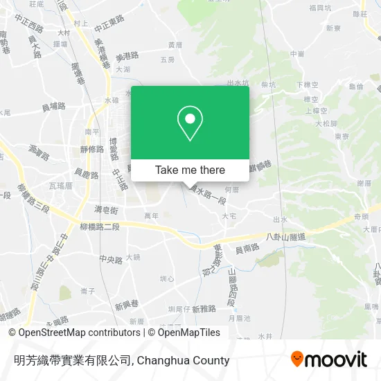 明芳織帶實業有限公司 map
