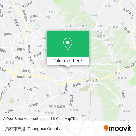 員林市農會 map