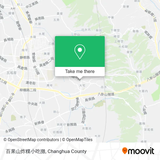 百果山炸粿小吃攤 map