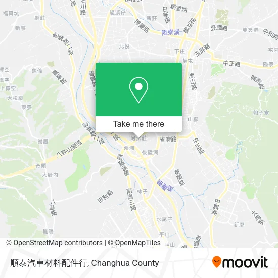 順泰汽車材料配件行地圖