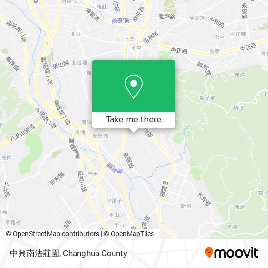 中興南法莊園 map