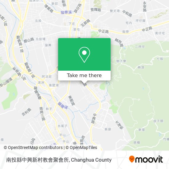 南投縣中興新村教會聚會所 map