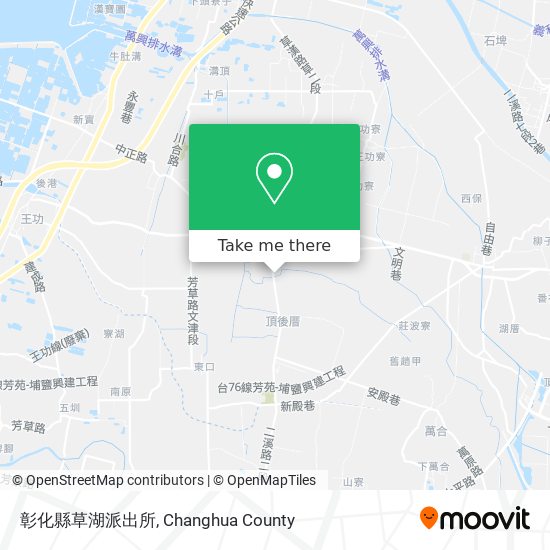 彰化縣草湖派出所地圖