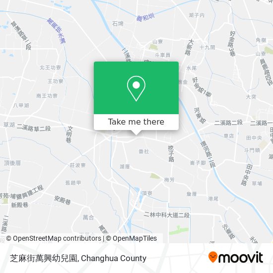 芝麻街萬興幼兒園地圖