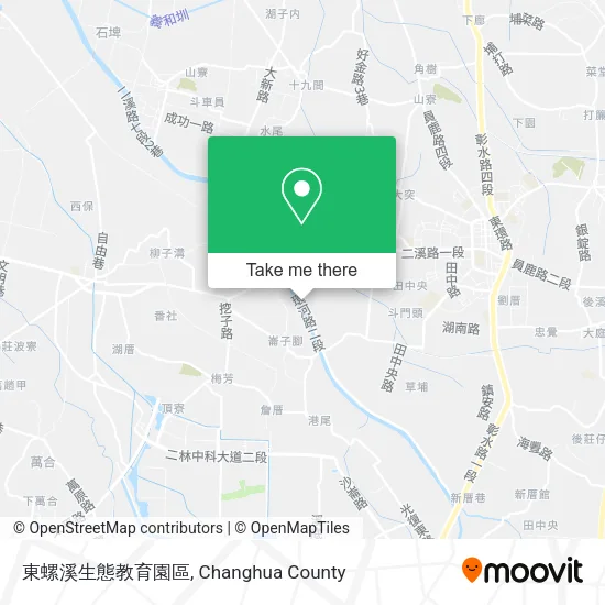東螺溪生態教育園區地圖