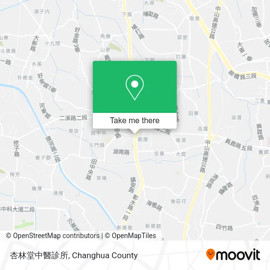 杏林堂中醫診所地圖