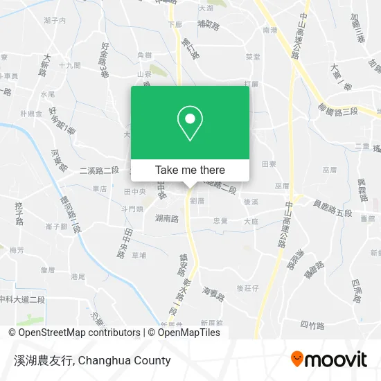 溪湖農友行 map