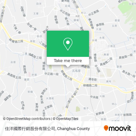 佳洋國際行銷股份有限公司地圖