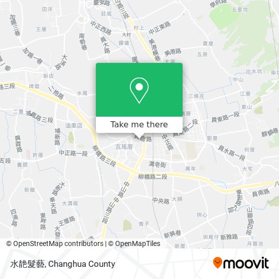 How To Get To 水靘髮藝in Changhua By Bus Or Train