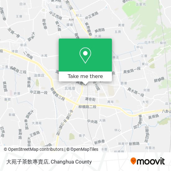 大苑子茶飲專賣店 map