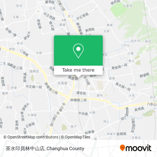 茶水印員林中山店 map