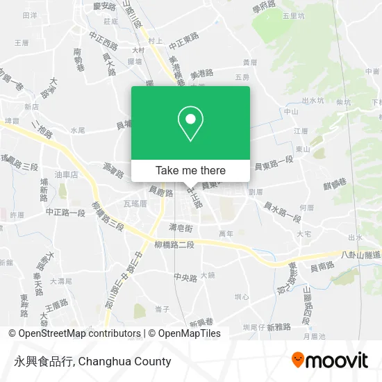 永興食品行 map