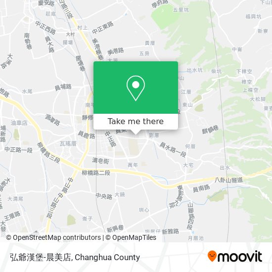 弘爺漢堡-晨美店 map