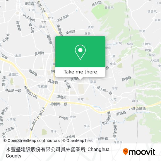 永豐盛建設股份有限公司員林營業所 map