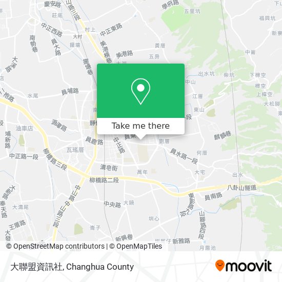 大聯盟資訊社地圖