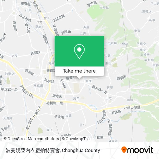 波曼妮亞內衣廠拍特賣會 map