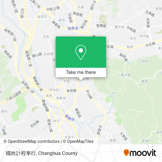 國姓計程車行 map