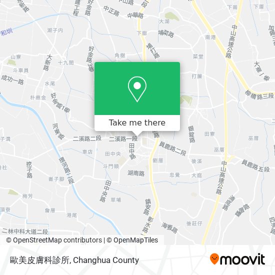 歐美皮膚科診所 map