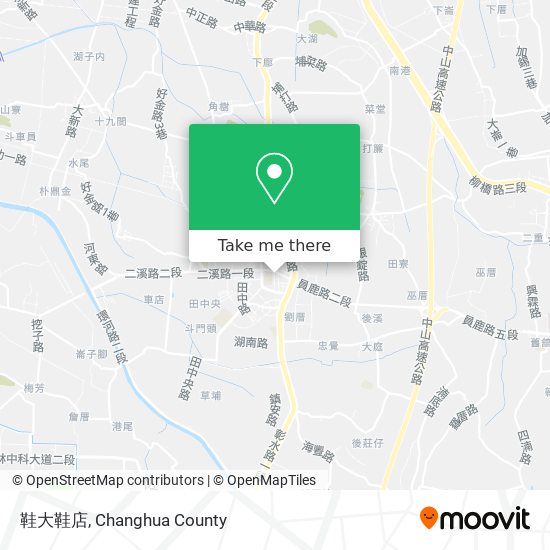 鞋大鞋店地圖