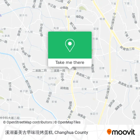 溪湖蓁美古早味現烤蛋糕地圖