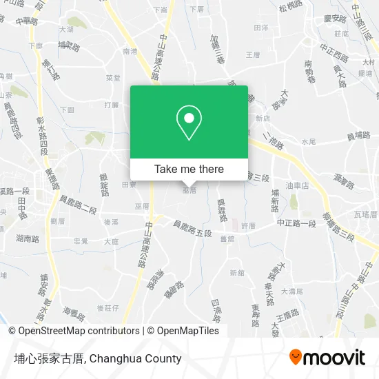 埔心張家古厝地圖