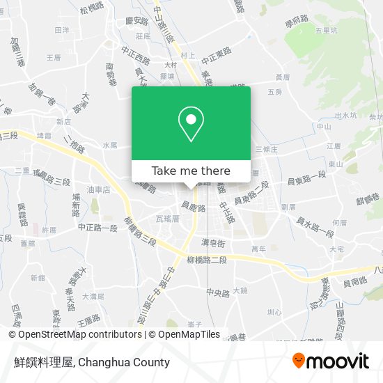 鮮饌料理屋 map