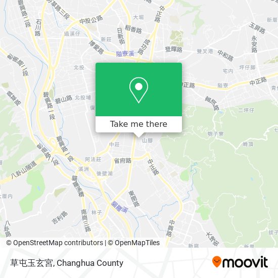 草屯玉玄宮 map