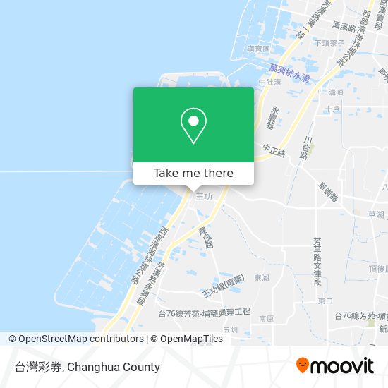 台灣彩券 map