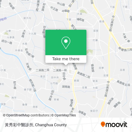 黃秀彩中醫診所地圖