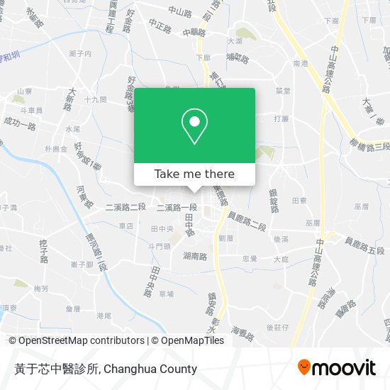黃于芯中醫診所 map