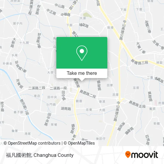 福凡國術館 map