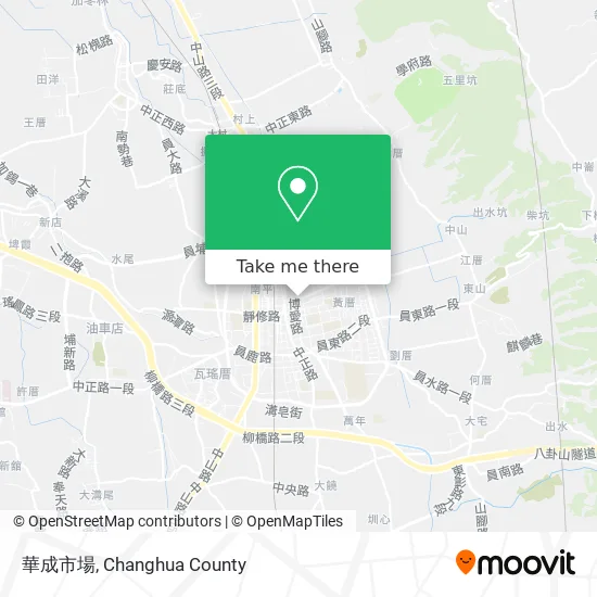 華成市場 map