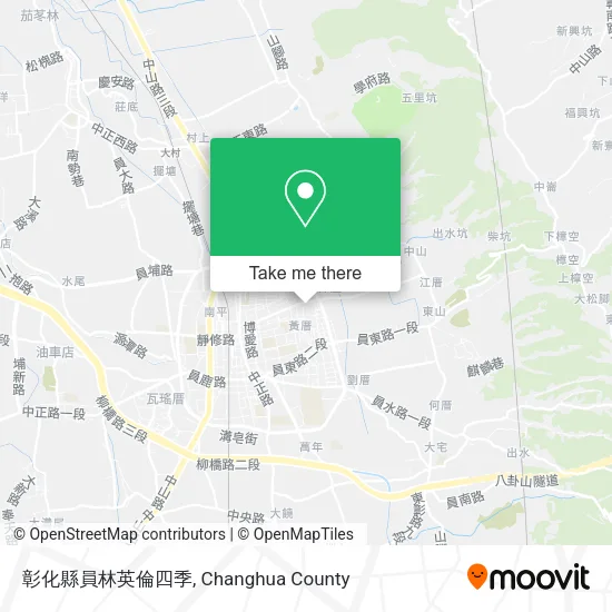 彰化縣員林英倫四季 map
