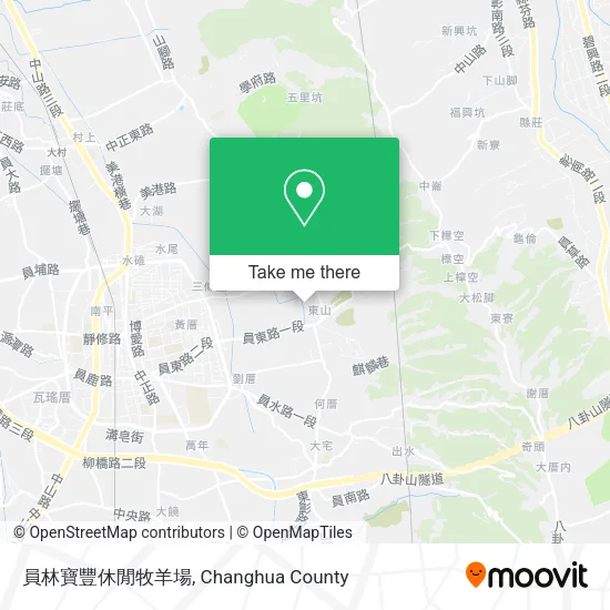 員林寶豐休閒牧羊場 map