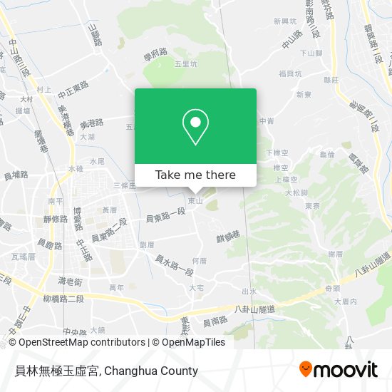 員林無極玉虛宮 map