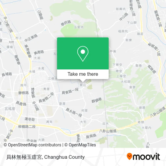 員林無極玉虛宮地圖