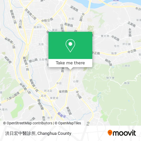 洪日宏中醫診所 map