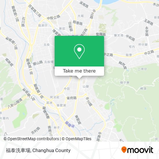 福泰洗車場 map