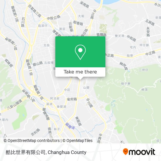 酷比世界有限公司 map